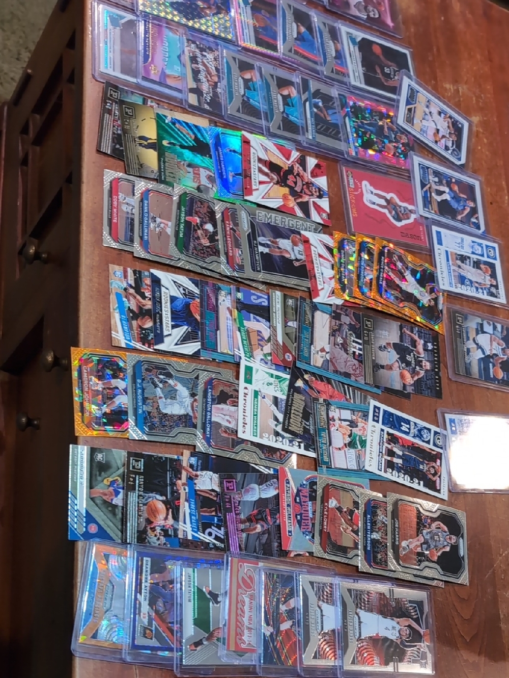 65 Modern Basketball Trading Card Lot Doncic Anthony Maxey Stars & Rookie Cards